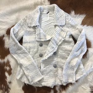 Free People Boucle Knit Cardigan